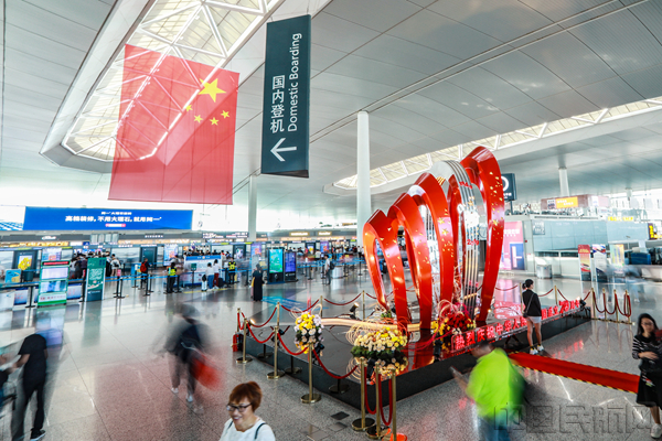 南京禄口国际机场发布国庆航空出行方案。房天翔 摄 (2)_副本.jpg
