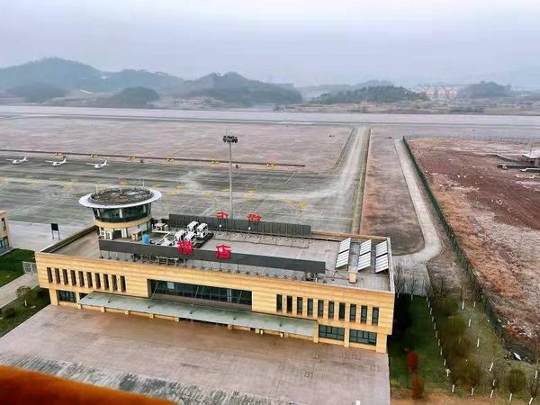 从800米到1800米横店通用机场改扩建项目正式开工