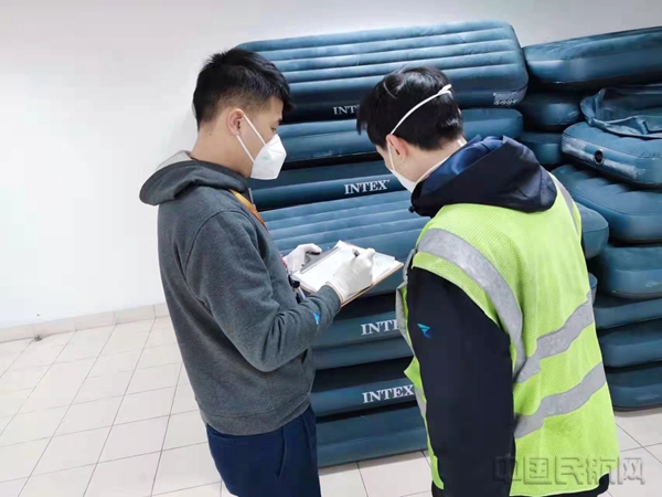 水印 机场为连续作战的一线员工做好后勤保障-上海机场供图3
