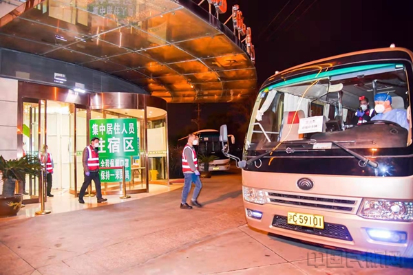 水印 机场着力协调解决作业备勤人员的住宿交通等问题-上海机场供图4