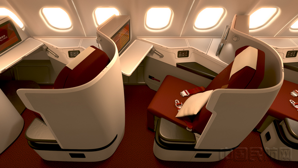 据了解,海南航空a330-300客机采用商务舱24座,经济舱279座布局.