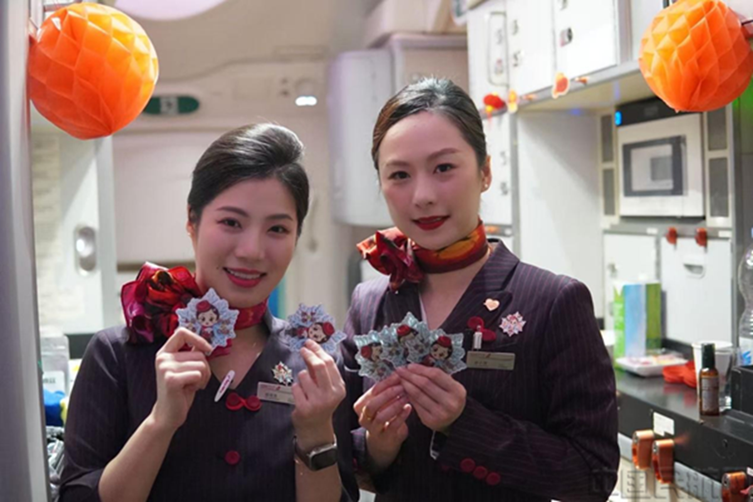 上海航空“上海—长春”新春特色航班-东航供图